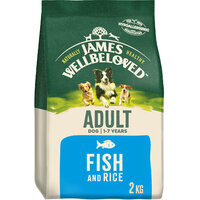James Wellbeloved Adult Dog - Fish & Rice 2kg