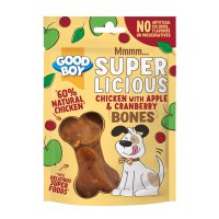 Armitage Good Boy Super Licious Chicken with Apple and Cranberry Bones 10x100g