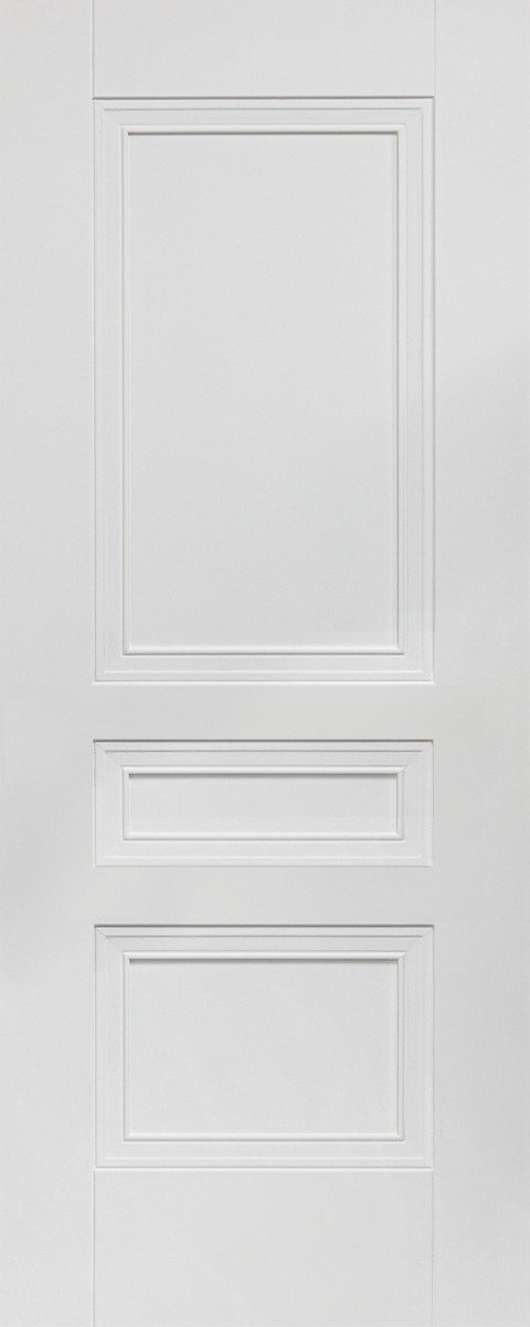 42mm Perth White 3 Panel White Primed