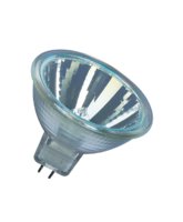 OSRAM 44870 WFL 12 VOLT 50 WATT HALOGEN  50MM DICHROIC  MR 16  - GU5.3, M258 WIDE  FLOOD BEAM 680 LUMEN