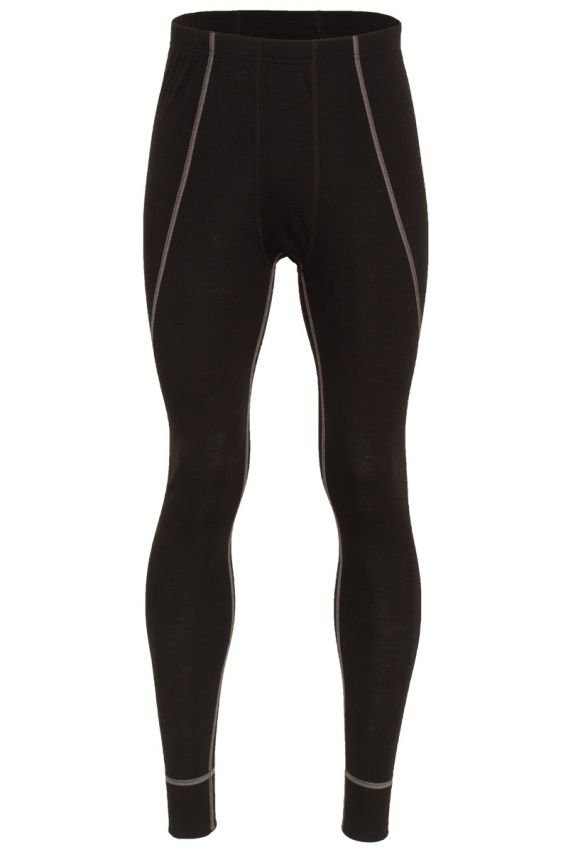 Tranemo Flame Retardant Merino Wool Long Johns Black 