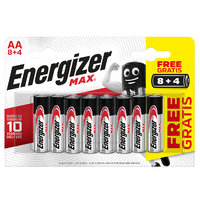S15268 BATTERY ENR MAX 8+4 AA