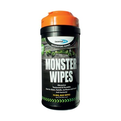 Bond It Monster Wipes - Tub of 75