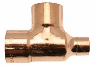 22mm x 15mm x 22mm Reducer Tee End Feed