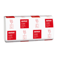 Katrin Classic Z Fold Hand Towel White 2ply Non Stop x 4000 sheets