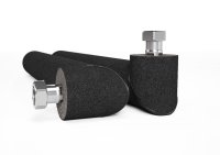 Inta 2 Pack 300mm Pre Insulated Hoses 1" Female Swivel Elbow X 28mm HPHOSE300B