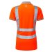 PULSAR&reg; Protect Women's Short Sleeve Polo Shirt Orange - Recycled Content