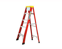 APEX Fibre Glass Ladder  - 4 Step & Tray Top - FGE-5
