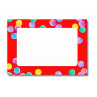 R&R Name Tags - Pom Poms (24pk)