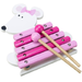 Pink Mouse wooden Xylophone