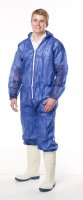 RS PRO Disposable Zip Fastening Coveralls 