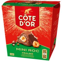 Cote d'Or Mini Roc Praline - milk choc with hazelnut & praline - 8 x 195g