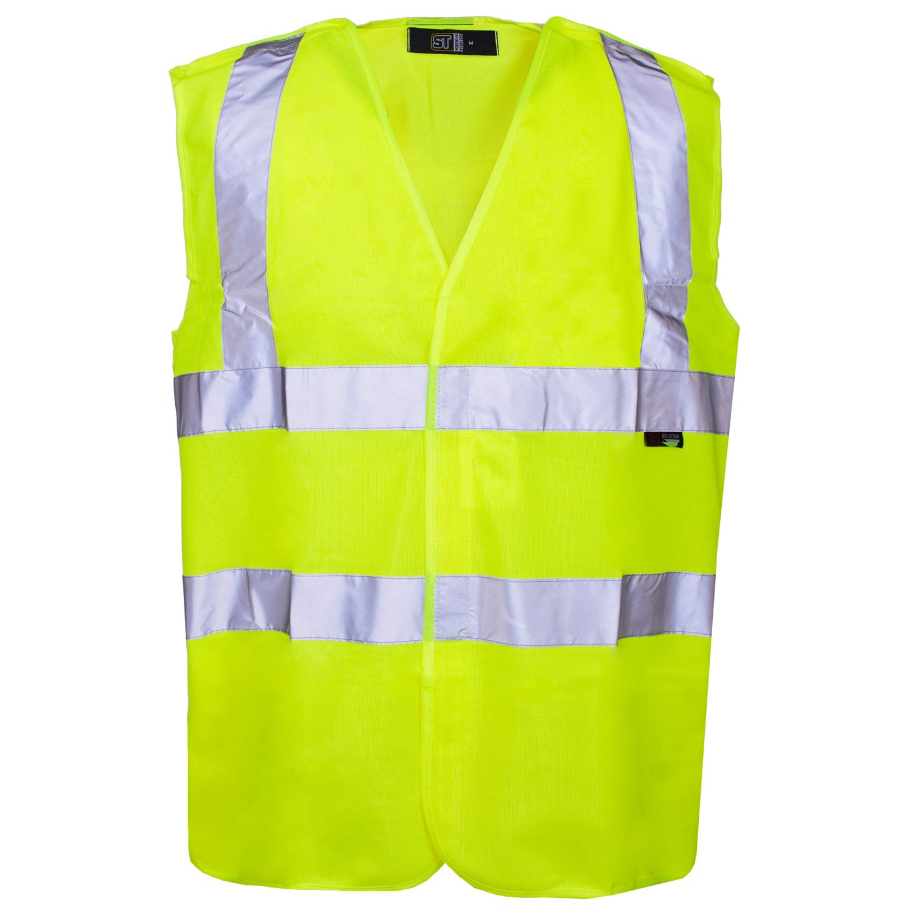 SUPERTOUCH HIVIS PULL APART VEST, YELLOW