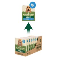Harringtons Dog Duck & Potato Tray 8x400g