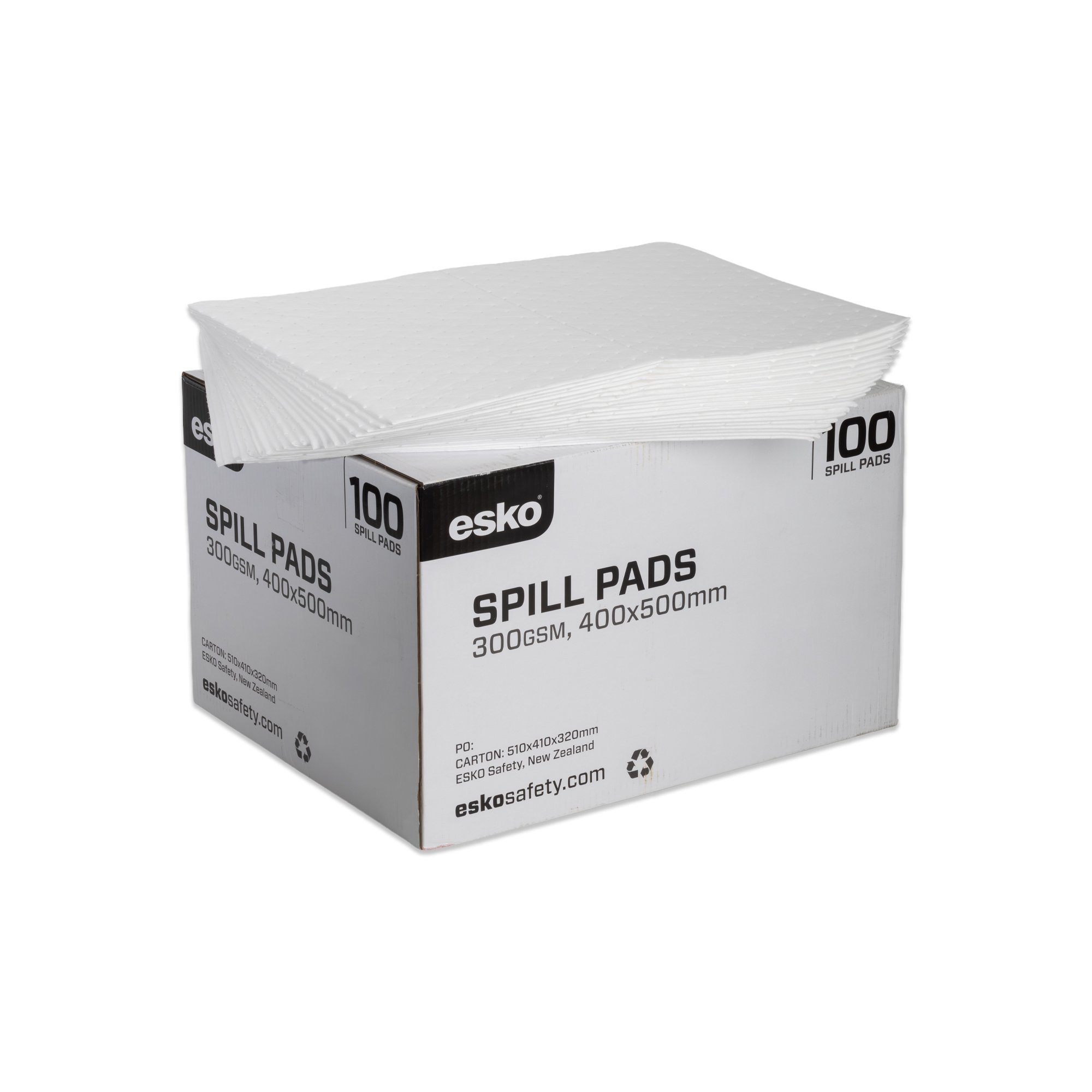 Absorbent Pad, Oil/Fuel, Bulk Carton 100