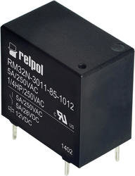 Miniature Relay 12V DC 1CO PCB Mount IP67 18.8x10.6x15.3mm
