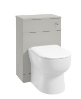 SCANDINAVIAN BACK TO WALL WC MATT ARCTIC GREY UNIT