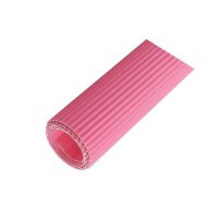 Corrugated Rolls 50cm x 70cm - Pink 