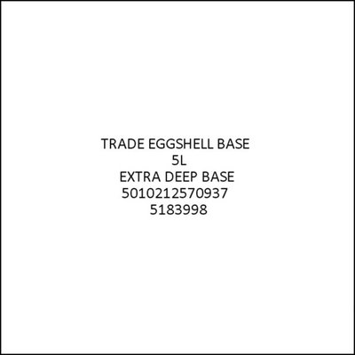 Dulux Trade Eggshell Extra Deep Base 5L Paint 5183998