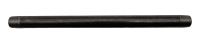 1/2" x 12" Nipple, Black Pipe