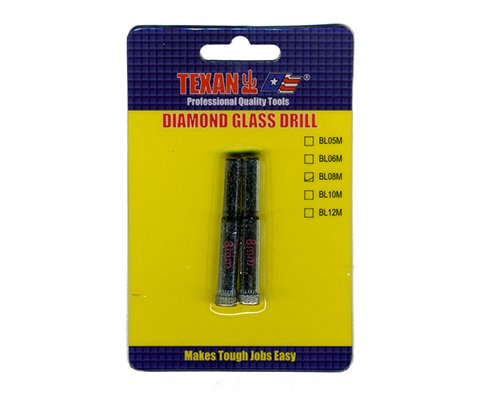 Texan 5mm Diamond Tile Drill 2pc.