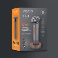 Carmen Titan Mens Shaving & Hair Cutting Gift Set