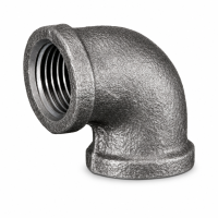 Crane Malleable galvanised 1 1/2" 151G 90&deg; Female to Female Elbow