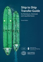 Ship to Ship Transfer Guide for Petroleum, Chemicals and Liquefied Gases