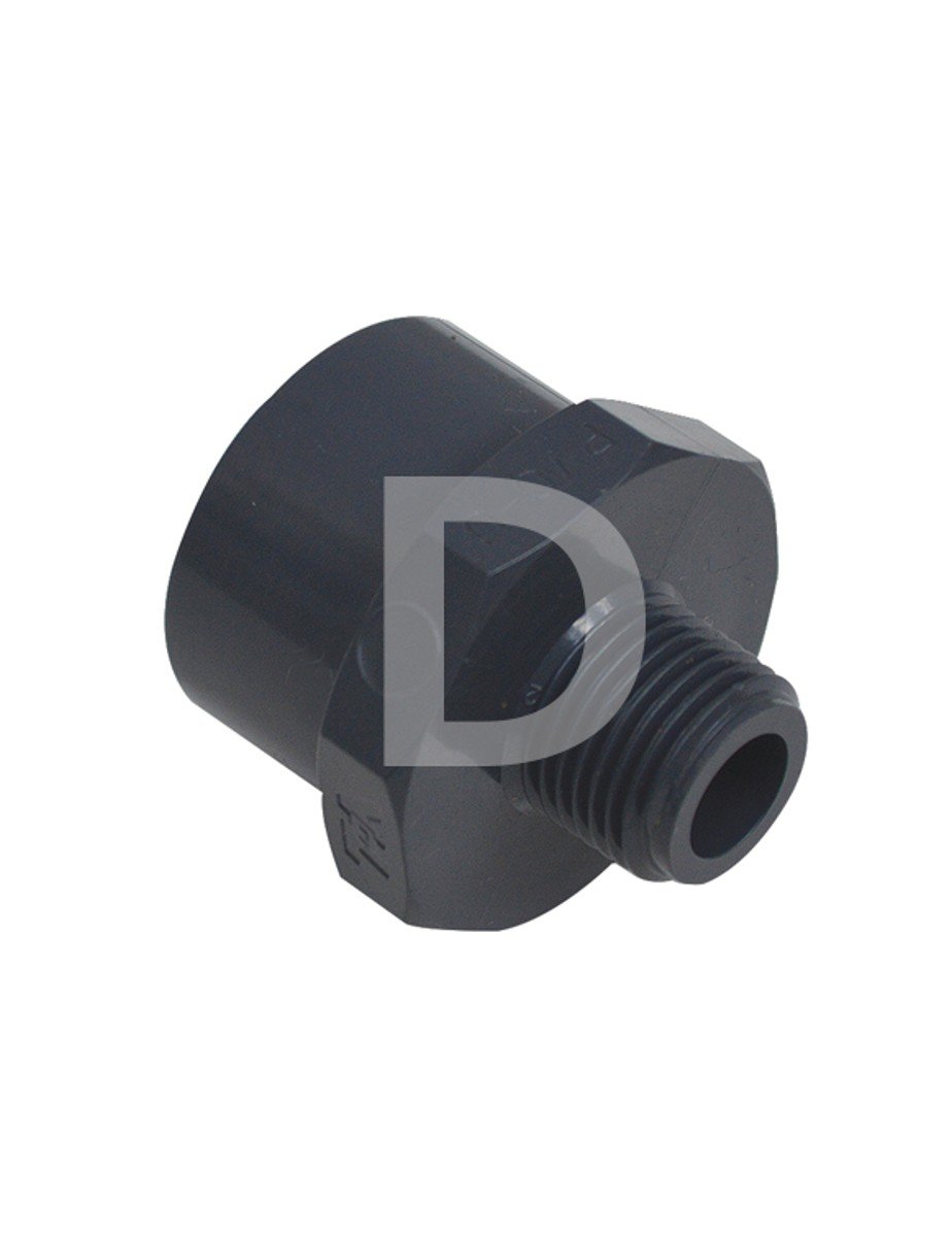 PVC VDL Male Hexagon Adaptor Socket