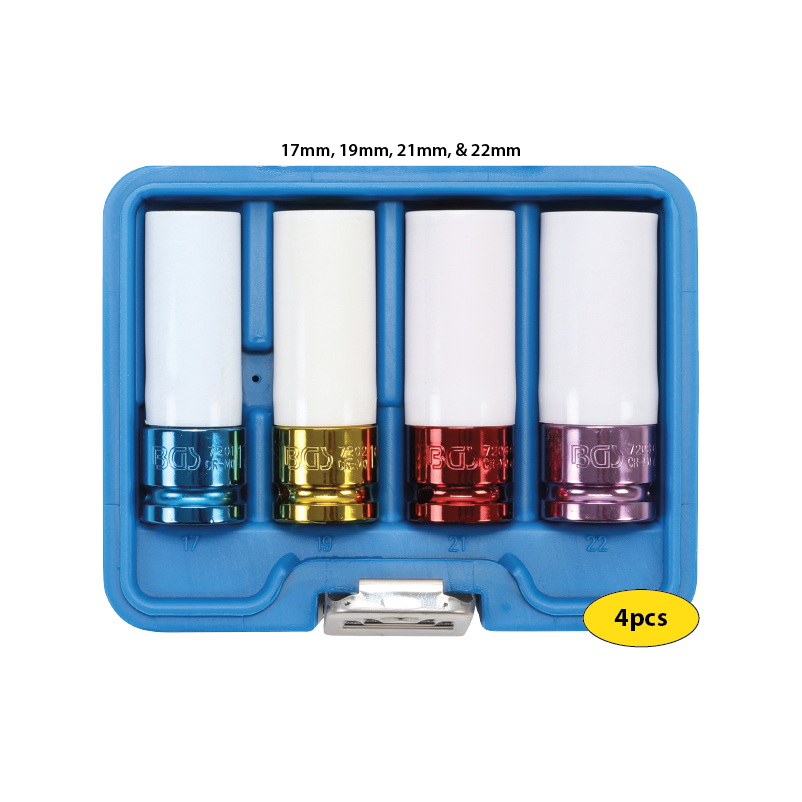 Protective Impact Socket Set (4pcs.)