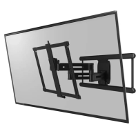 SANUS Advanced Full-Motion 4D® + Shift™ TV Wall Mount for TVs 42"-90"