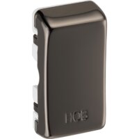 NEXUS BLACK NICKEL ROCKER CAP MARKED HOB