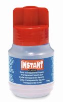 Instant Transparent Liquid Glue & Brush 70g (6 pack)
