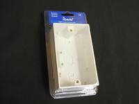 2 Gang 47mm Surface Box