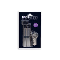 DW Euro Cylinder Key/Key 35:10:40mm (85mm) Nickel