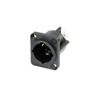 Neutrik 16A TrueCON Power Input Chassis Connector with Flat Tab Terminals and Insulated DividerTrue 1 Top