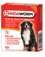 Ridaworm Tablets XL for Dogs x 1