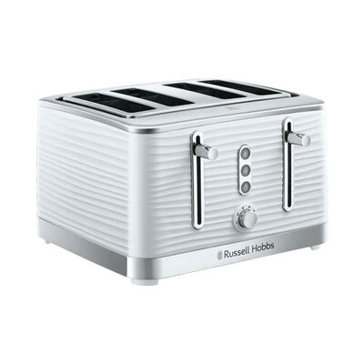 Russell Hobbs Inspire 4 Slice Toaster - White