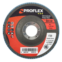 ABRACS EXTRA PROFLEX 115 X 22MM X 40 GRIT FLAP DISC