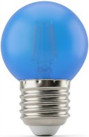 Tezla GBLED/ES/B 1W ES Golf Ball Lamp - Blue