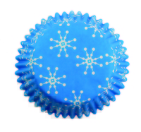 BC752 Snowflakes std baking cases 60pk