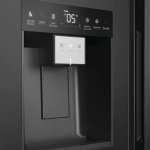 Haier American Style Plumbed Side by Side Fridge Freezer - Slate Black | HSW59F18EIPT