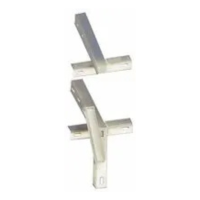 18" T&K Welded Wall Bracket Galvanized