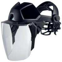 Pheos Faceguard Visor, Anti-Fog, Black