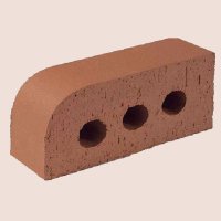 BRICKS SINGLE BULLNOSE RED