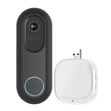 Ener-J Wired & Wireless Video Doorbell Kit with Battery & USB Foldable Chime SHA5357