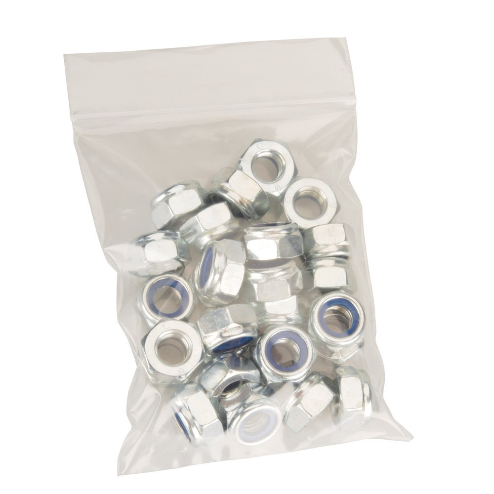  Grip Seal Bags - Write On Panel - 5.50" x 5.50" 40mu