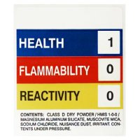 HMIS Label - D (3"W x 3-5/8"H)