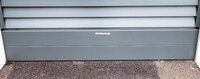 SmartFence Plinth / Base Merlin Grey 1.8 Metre x 300mm (6ft x 12 inch)