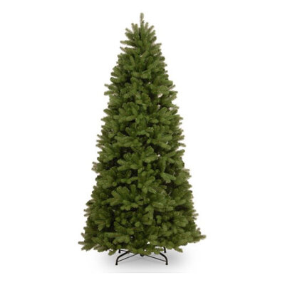 National Tree Company Newberry Spruce Feel Real Slim Tree - 7.5ft